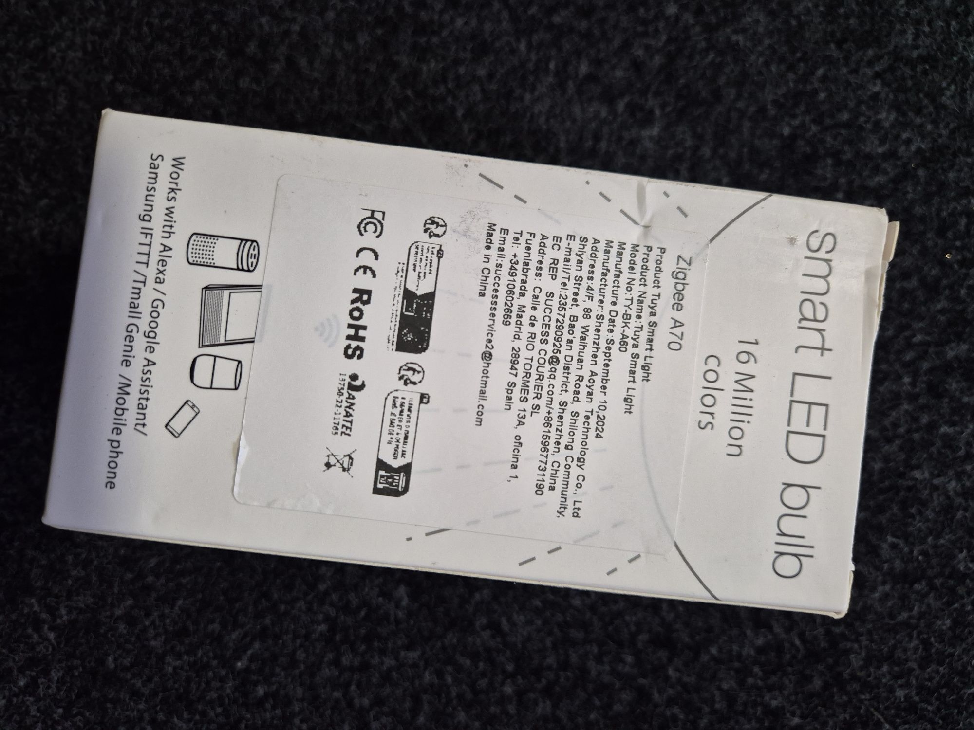 Smart Led Zigbee A70