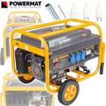 POWERMAT Agregat Prądotwórczy Generator 3000w 230v Koła Avr