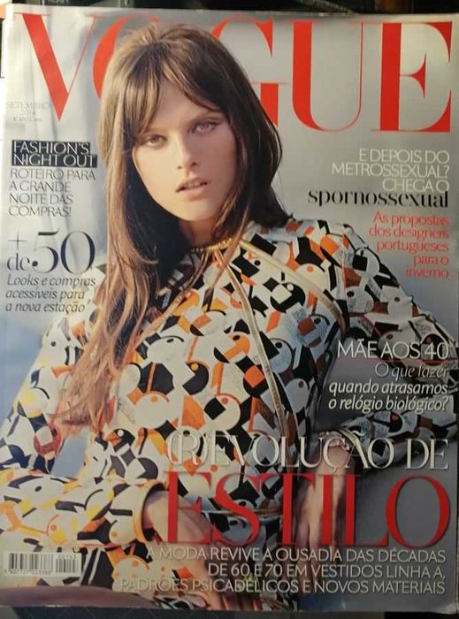 Revista Vogue Setembro de 2014 - Elena Melnik