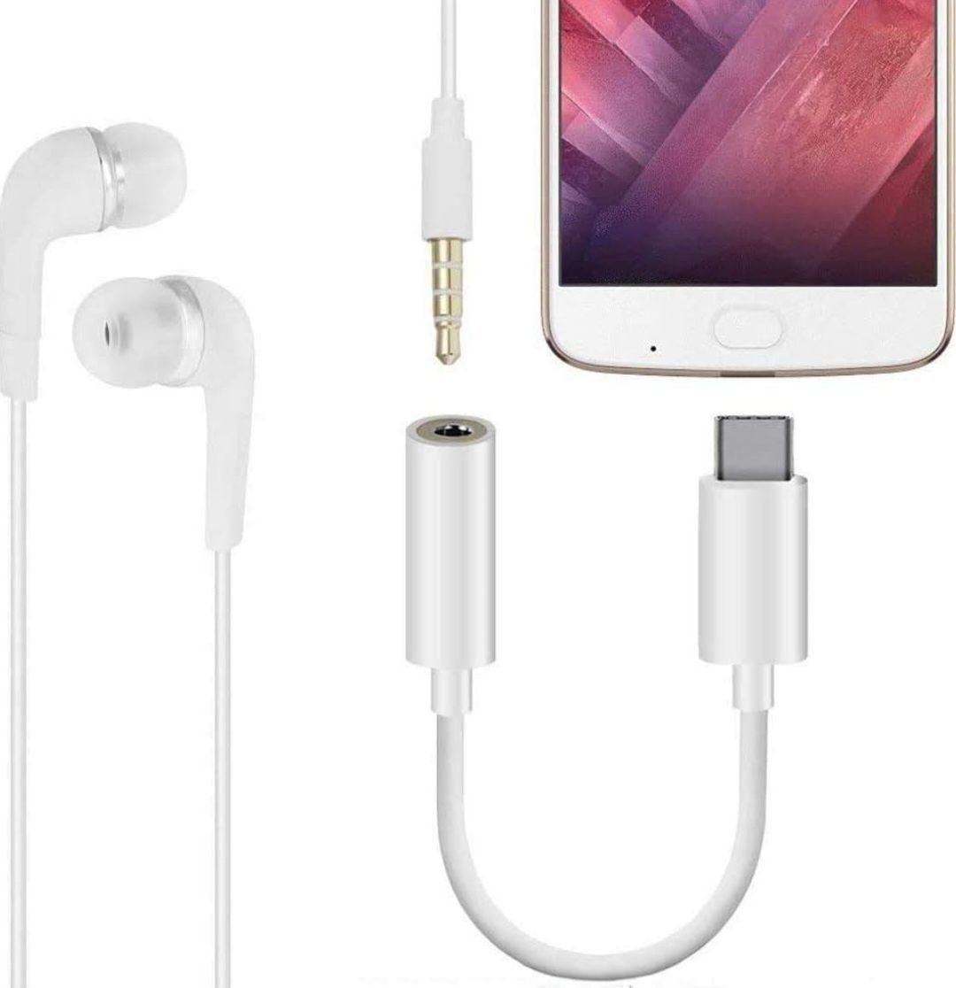 2 sztuki adapterów USB C do gniazda słuchawkowego 3,5 mm typu C