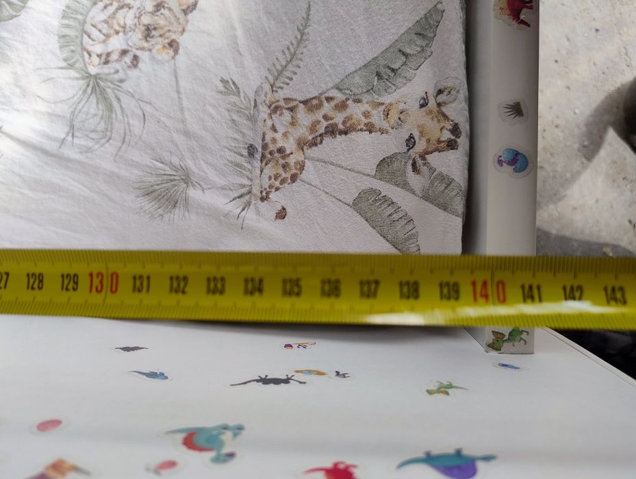 Łóżko dziecięce z materacem