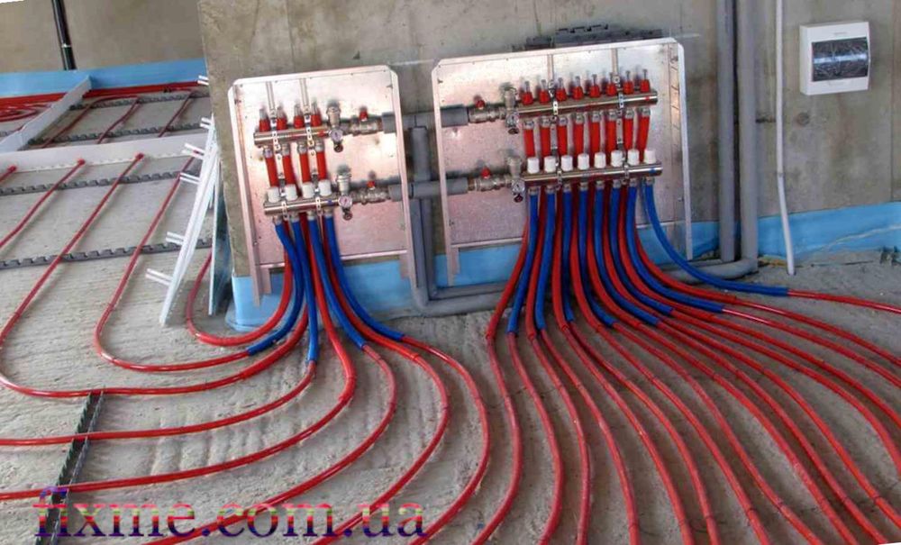 Ремонт та обслуговування котлів, систем опалення і теплої підлоги