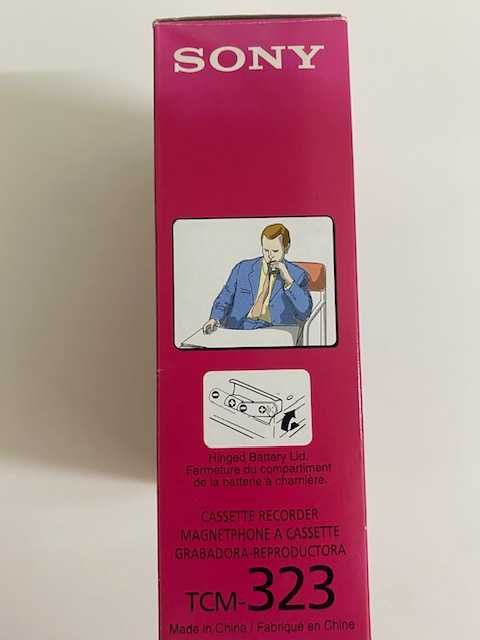 Gravador de Cassetes Sony TCM-323 (Vintage)