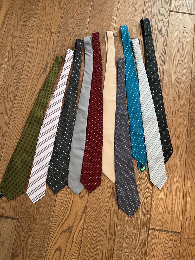 Krawaty różne mix