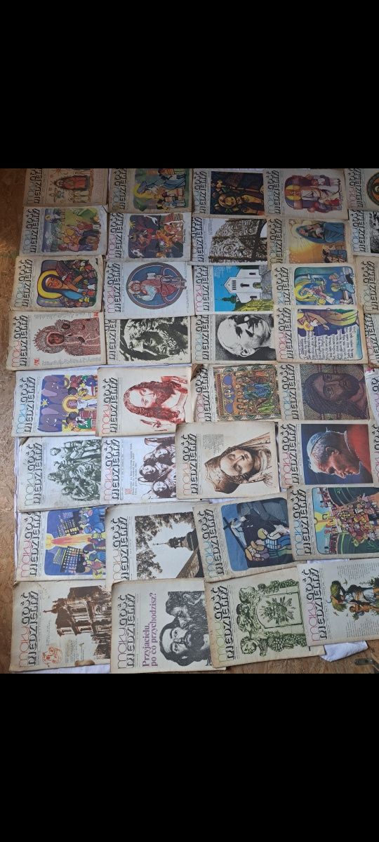 Mały Gość Niedzielny, 40 egz. gazety dla dzieci i młodzieży 1984-87
