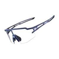 Okulary rowerowe Rockbros 10174 fotochromowe UV400 - niebieskie
