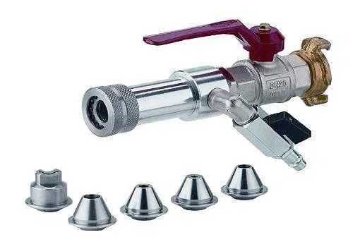 pistolet tynkarski TK STRONG - szpachle, struktura, PFT, KALETA