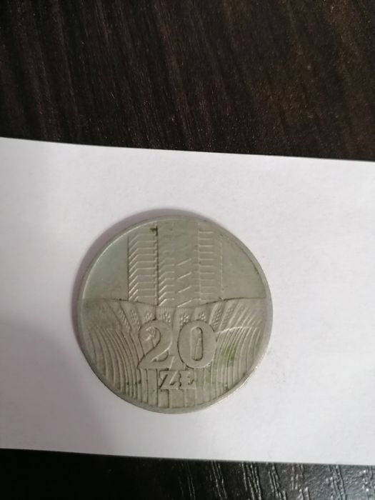 Moneta   20ZŁ. 1976.