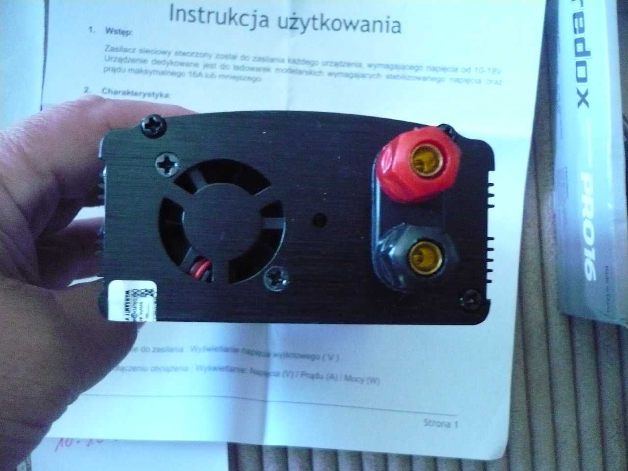 zasilacz ladowarka akumlatorek nowe modelarstwo