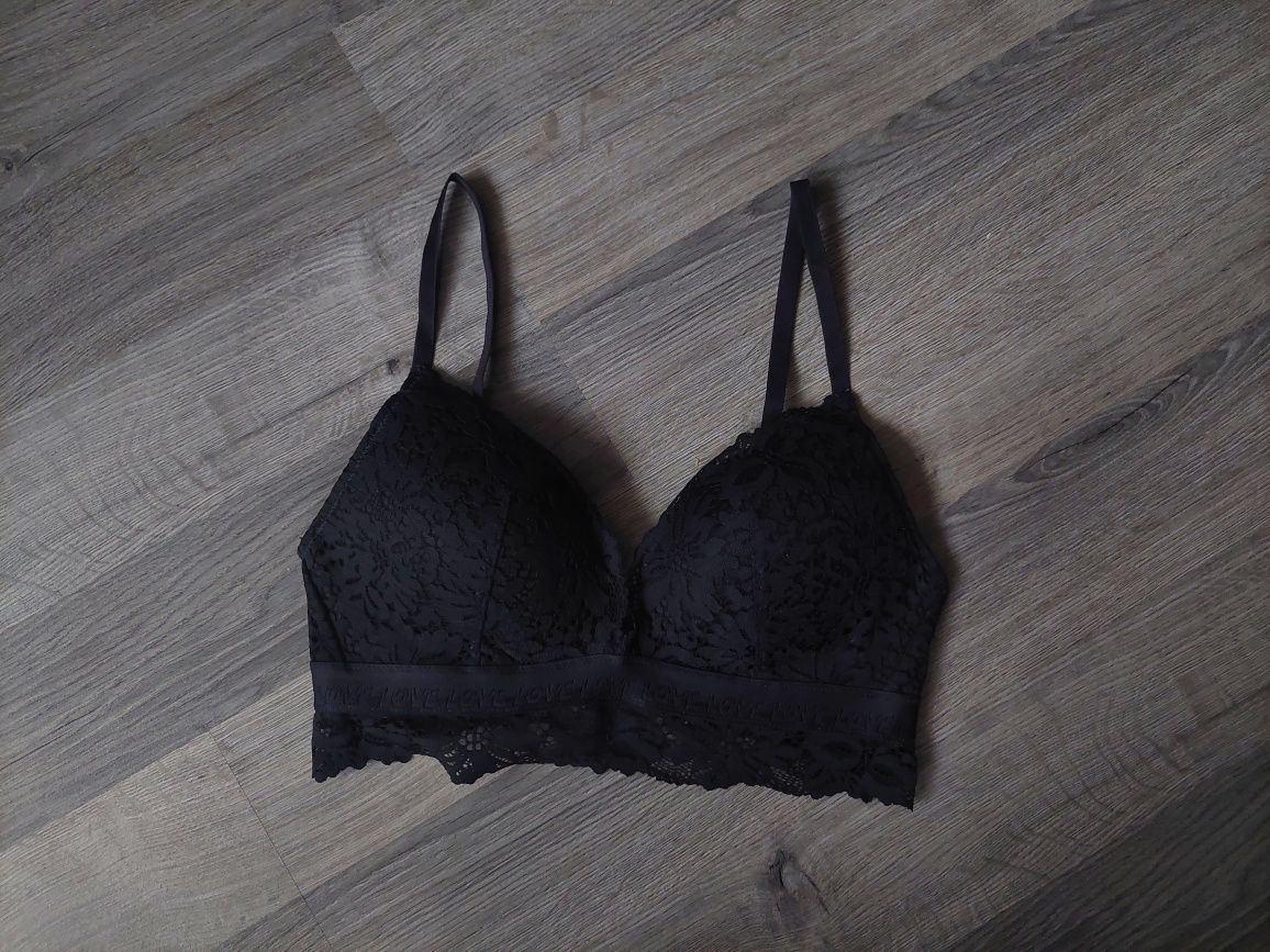 Roz. 75C biustonosz H&M braletka push-up stan bardzo dobry