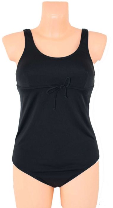 p5 H&M MAMA czarny jednoczęściowy kostium kąpielowy ciążowy 40 L