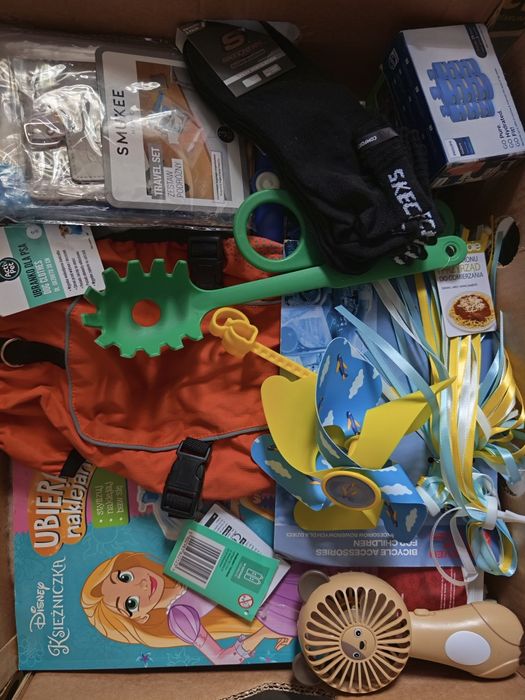 Karton box mix biedronka dziecko dom bananówka