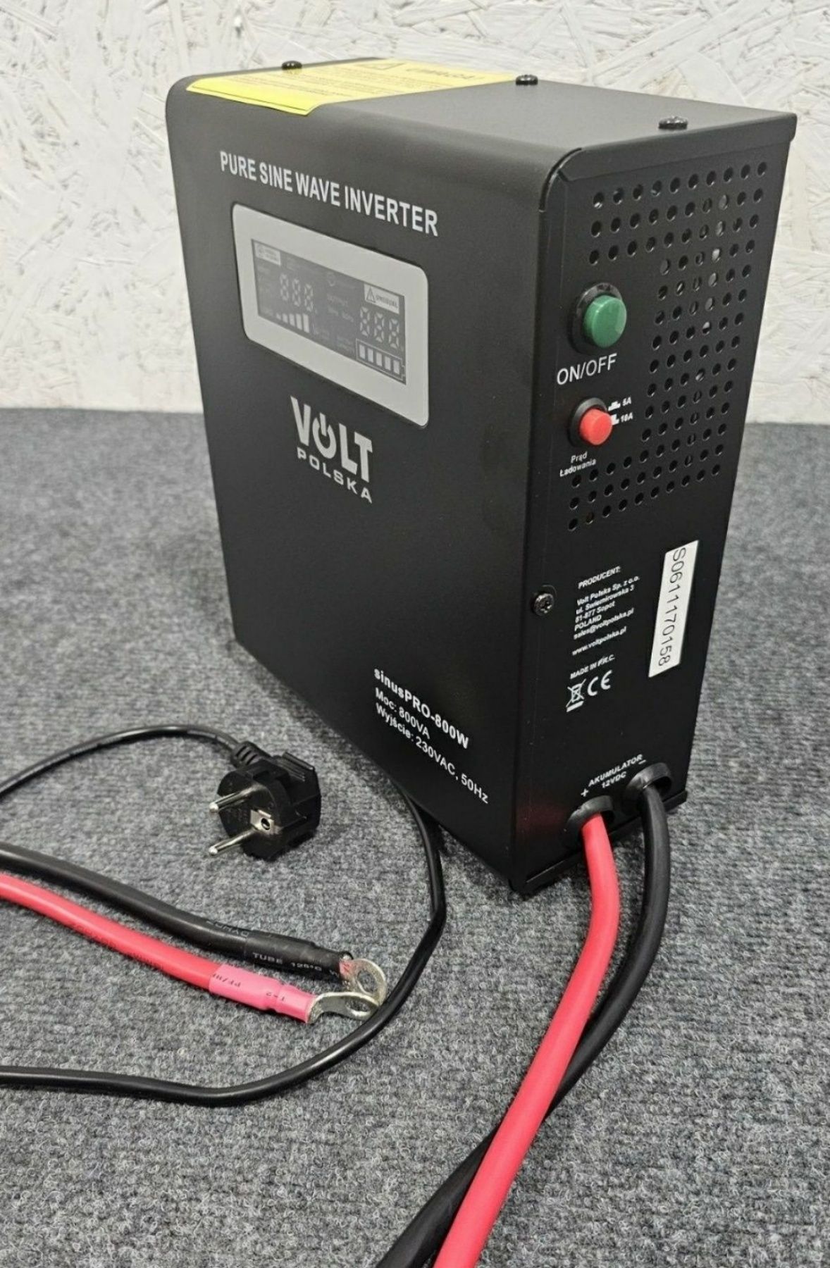 Источник бесперебойного питания Volt Polska SINUS PRO 800 W 12/230V