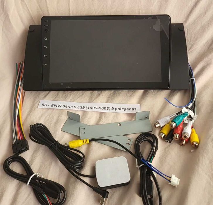 R6 - Auto Rádios BMW Série 5 E39  9 polegadas 95-03 sistema android