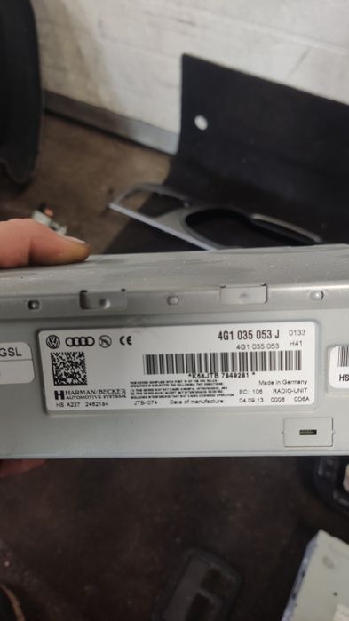 Navi radio zestaw mmi 3g audi a4 b8