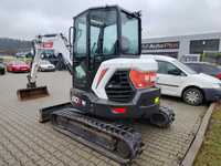 Minikoparka gąsienicowa Bobcat E50z 2022r 1700mtg Jak Nowa Kubota CAT