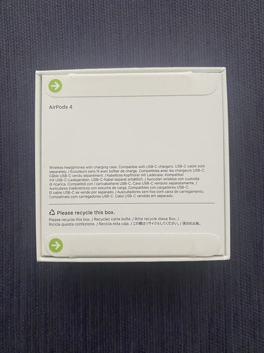 Apple Airpods 4 Geração Novos e Selados c/ Fatura