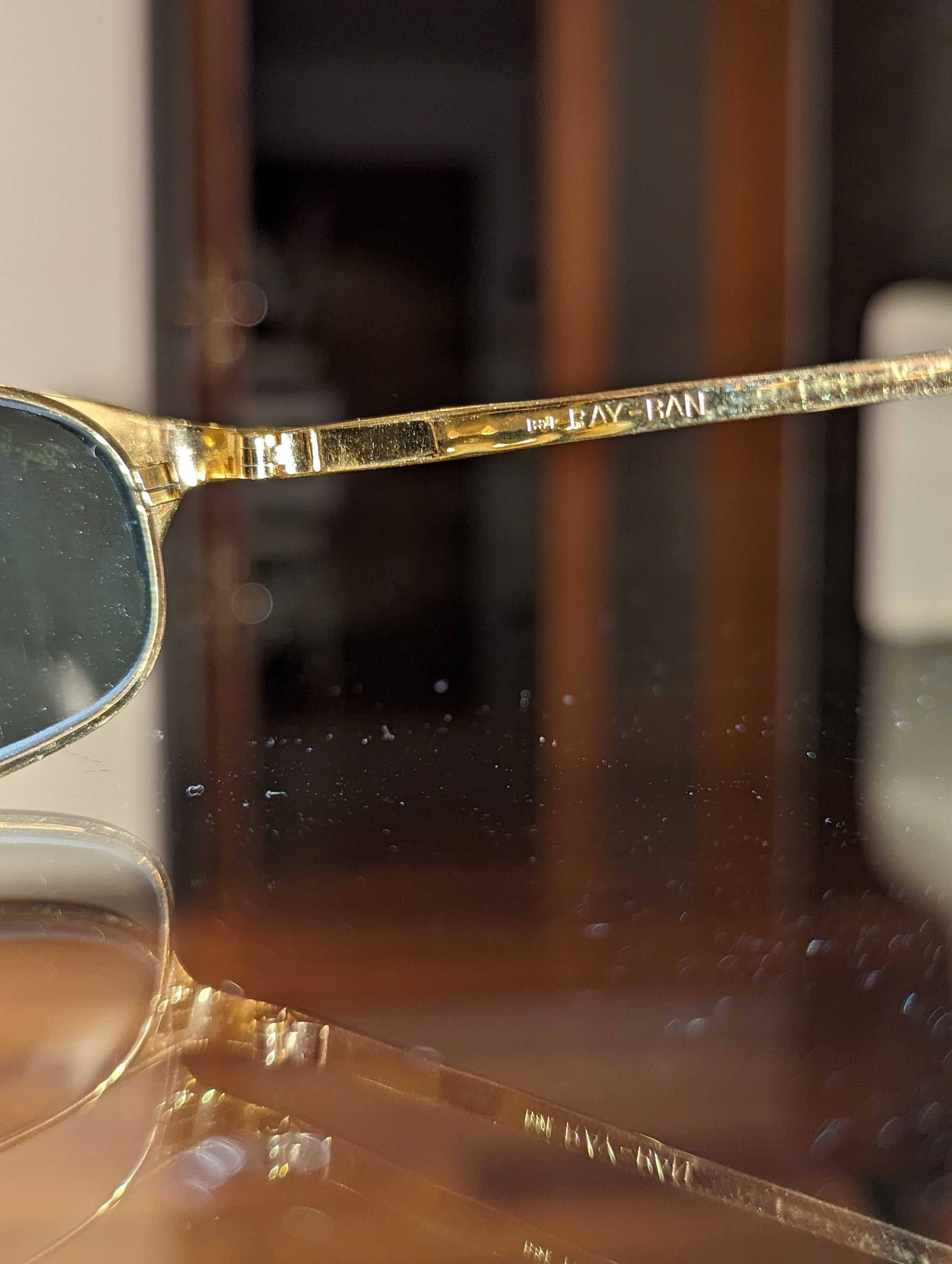 Óculos de Sol Vintage B&L Ray Ban W1396 Ouro Cristal