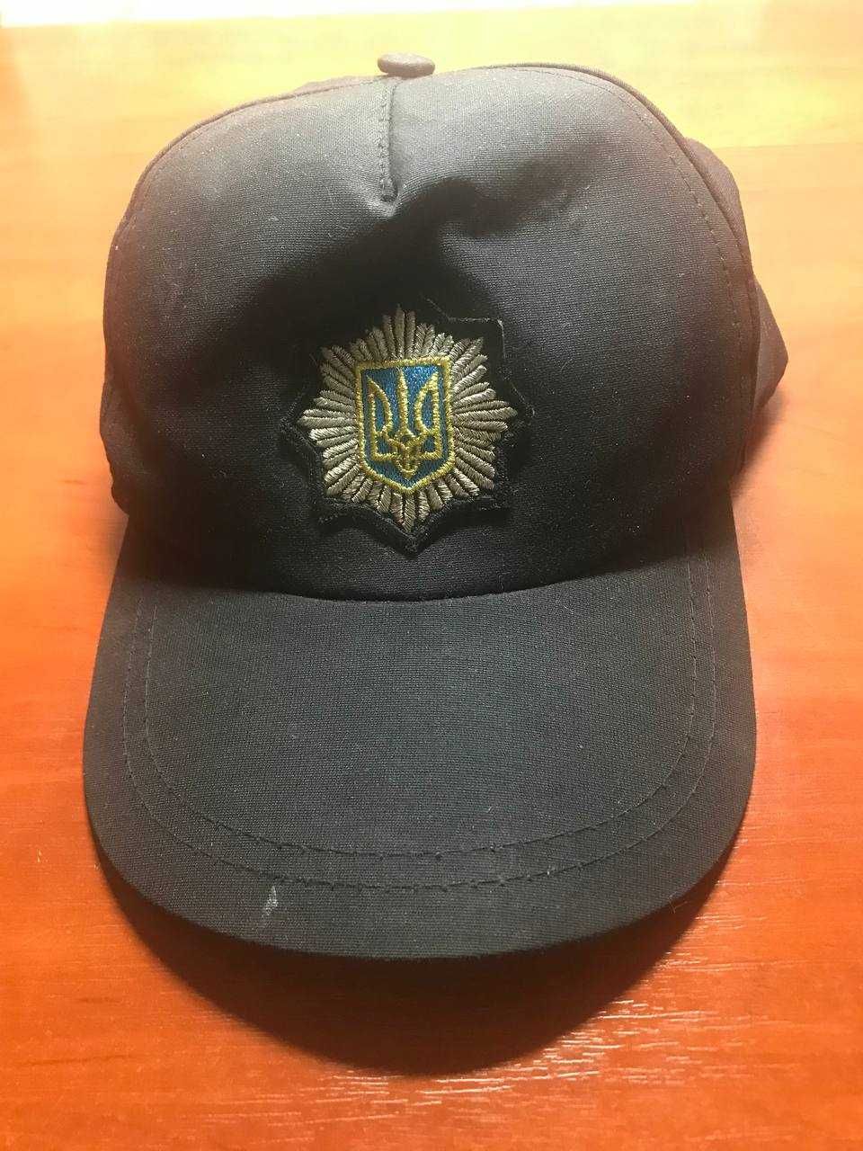 Кепка з кокардою Національної поліції України