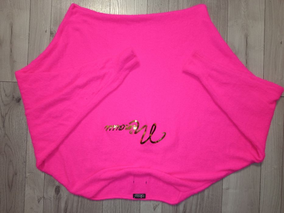 Alpaka Mięciutki Klasyczny Modny Damski Sweterek Minouu uni nowy