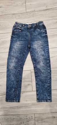 Spodnie dla chłopca jeansy - roz. 110 ( 4,5 lat )  - stan idealny