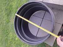 Kominek stójka 45cm zbiornik szambo przedłużka