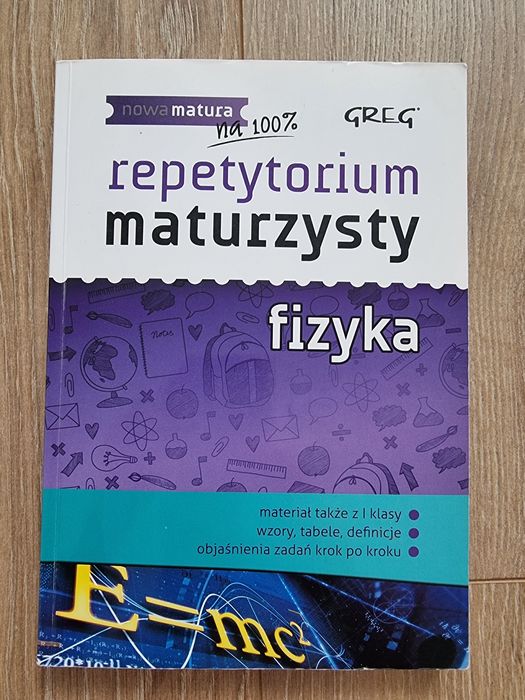 Fizyka. Repetytorium maturzysty. Jak Nowe. Greg