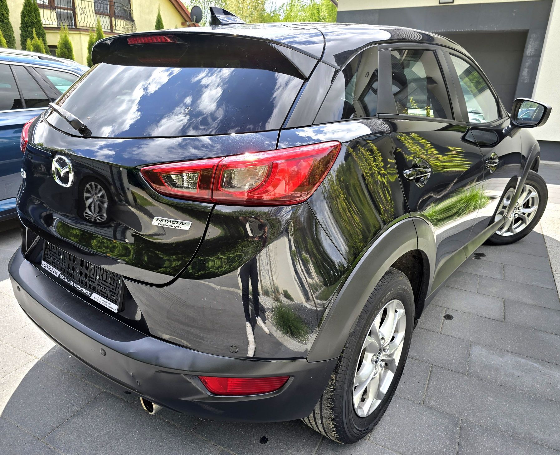 Mazda Cx-3 2018r 2.0 benz LED xenon NAVI ASYSTENT ZADBANA z NIEMIEC