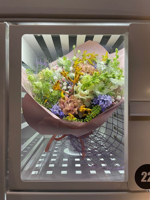 Kwiatomat bukietomat automat do sprzedazy kwiatow