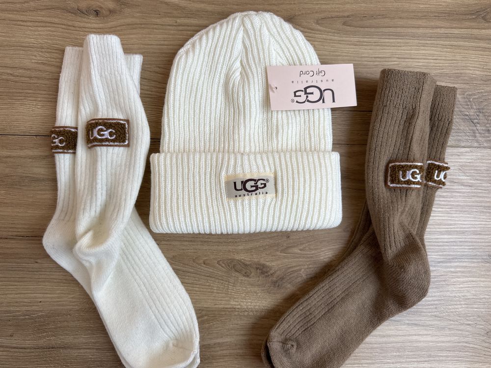 Шапка, ugg, носки угг