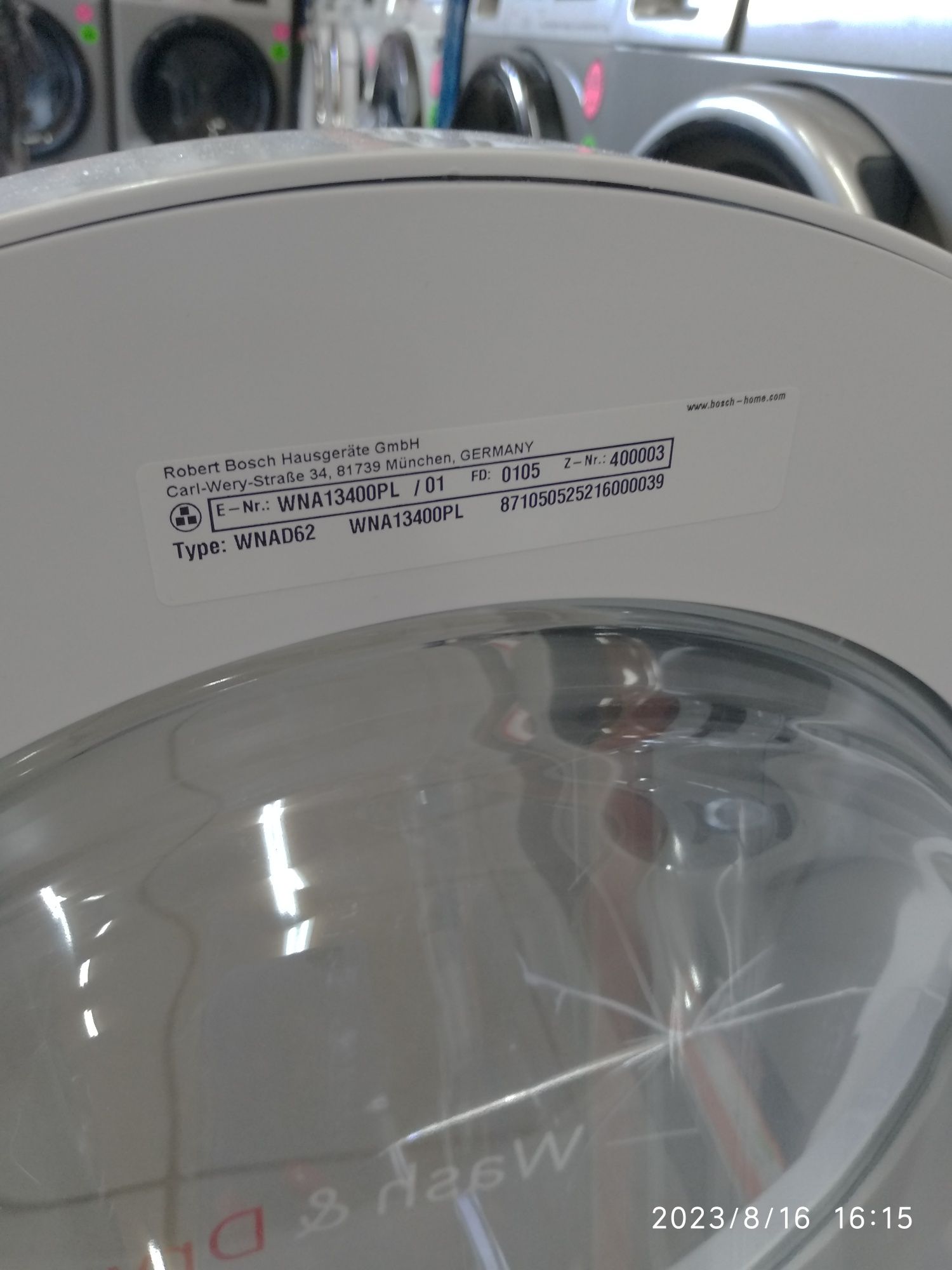 OUTLET Janki ul Wspólna 6 Pralko-suszarka BOSCH WNA13400PL