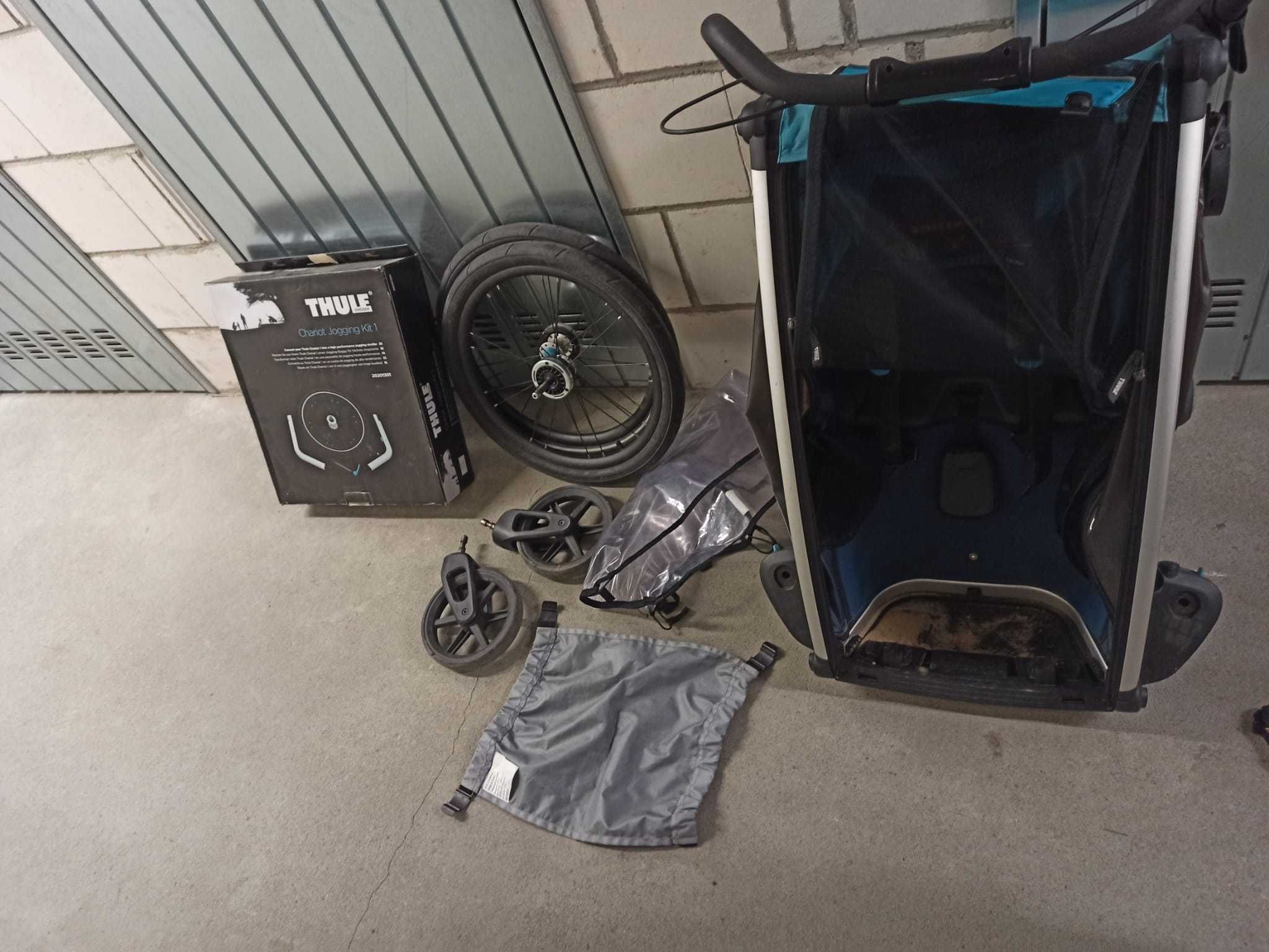 Thule Chariot Cross 1, +jogging kit na gwarancji plus kask gratis