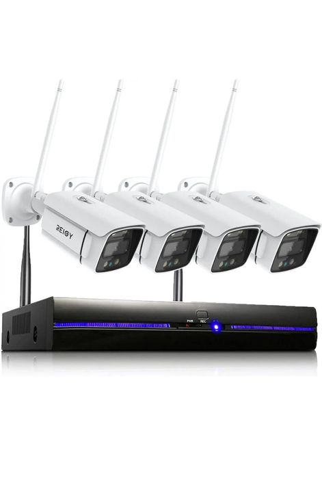 Система камер відеоспостереження REIGY 3MP WiFi з прожектором
