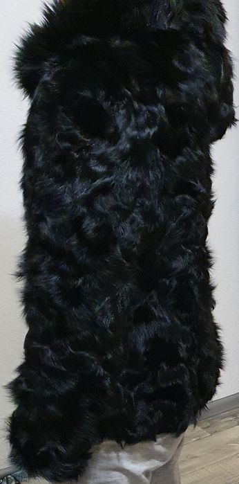 Продам шубу из меха козы