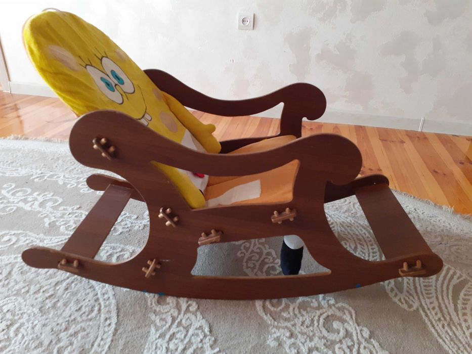 Крісло качалка,  крісло гойдалка,  стул качалка Шубка Боб