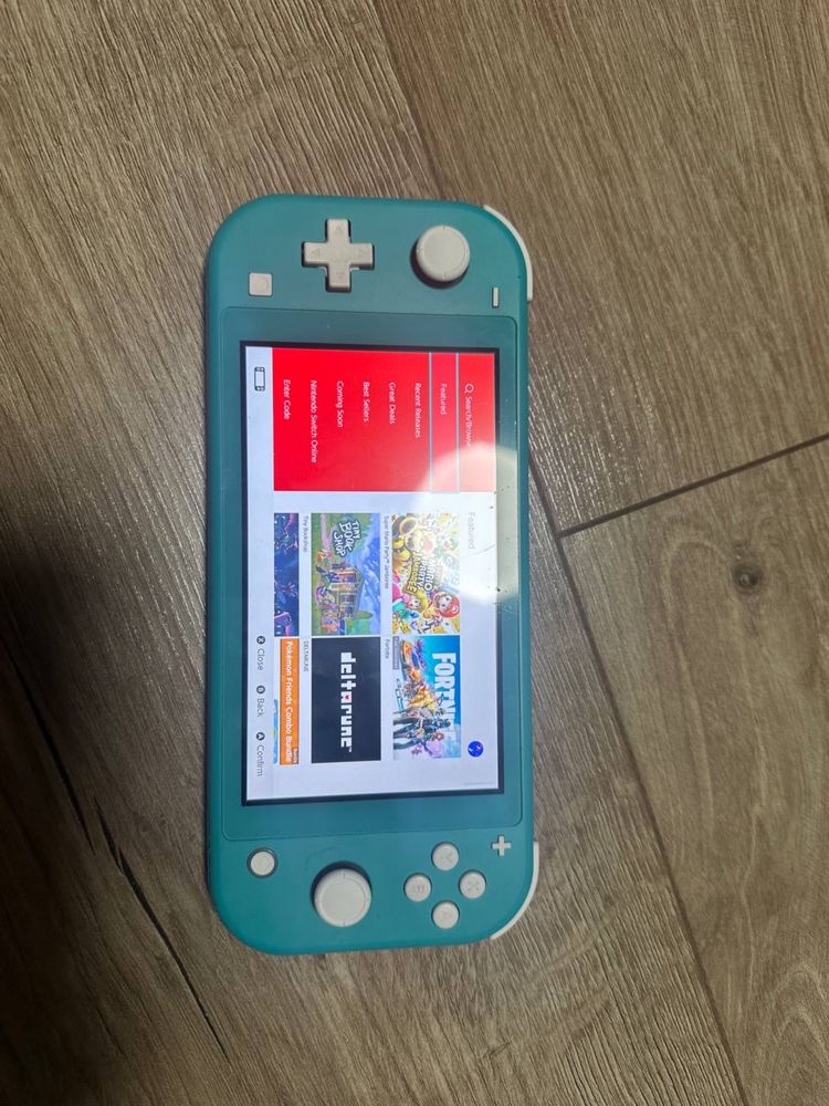Nintendo Switch бірюзовий
