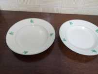 2 pratos antigos