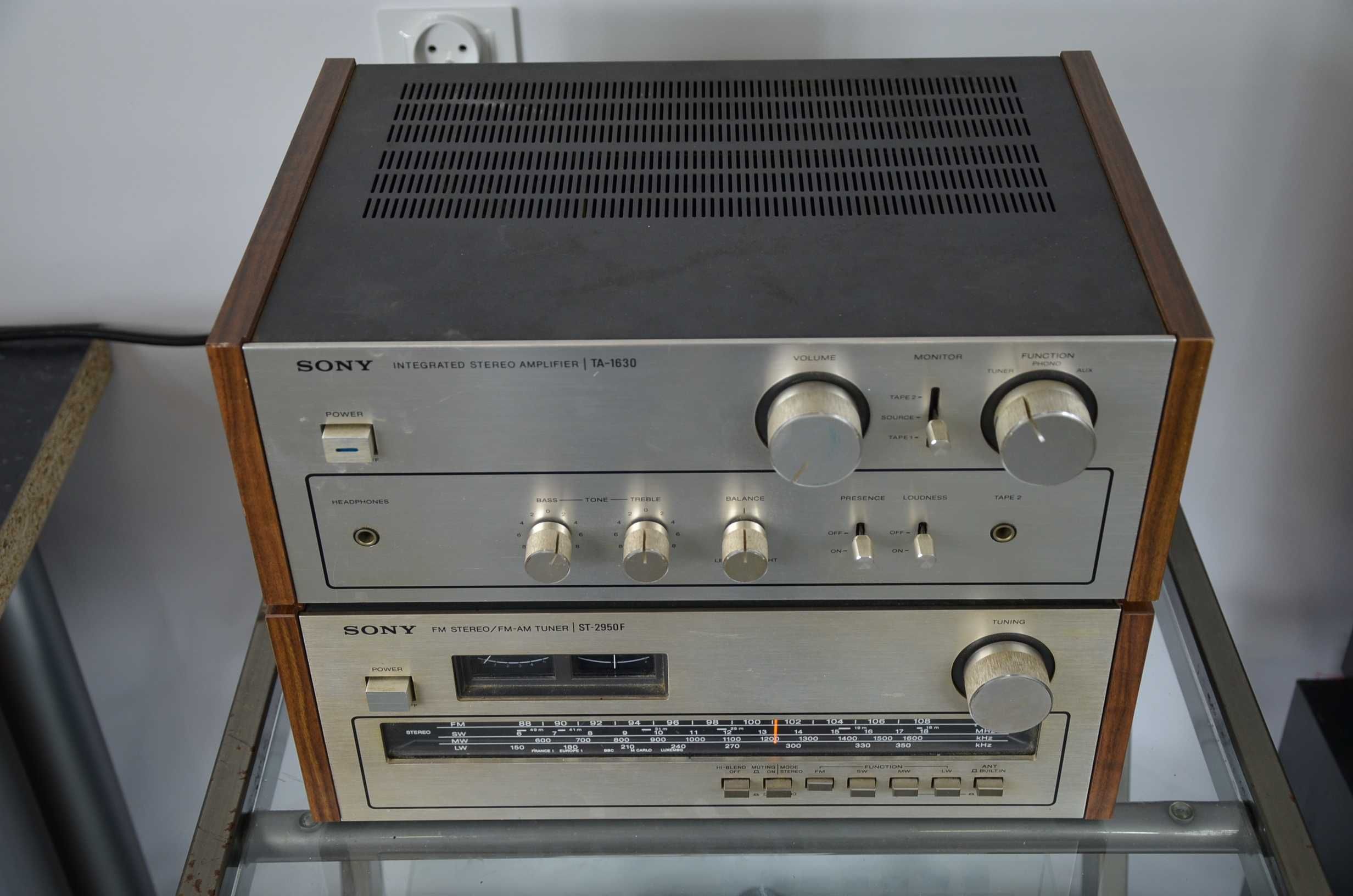 Wzmacniacz Sony TA-1630 TUNER St-2950F Japan