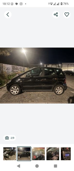 Mercedes A170 semi automática