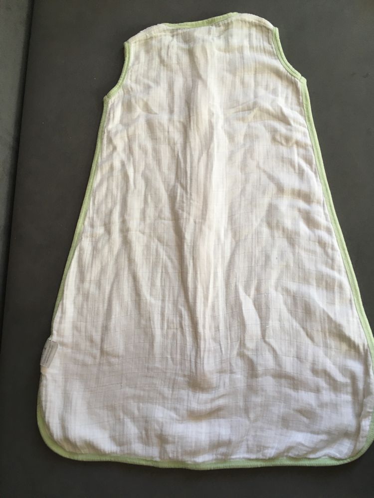 Bawełniany, cienki śpiworek aden+anais 75 cm 6-12 miesięcy