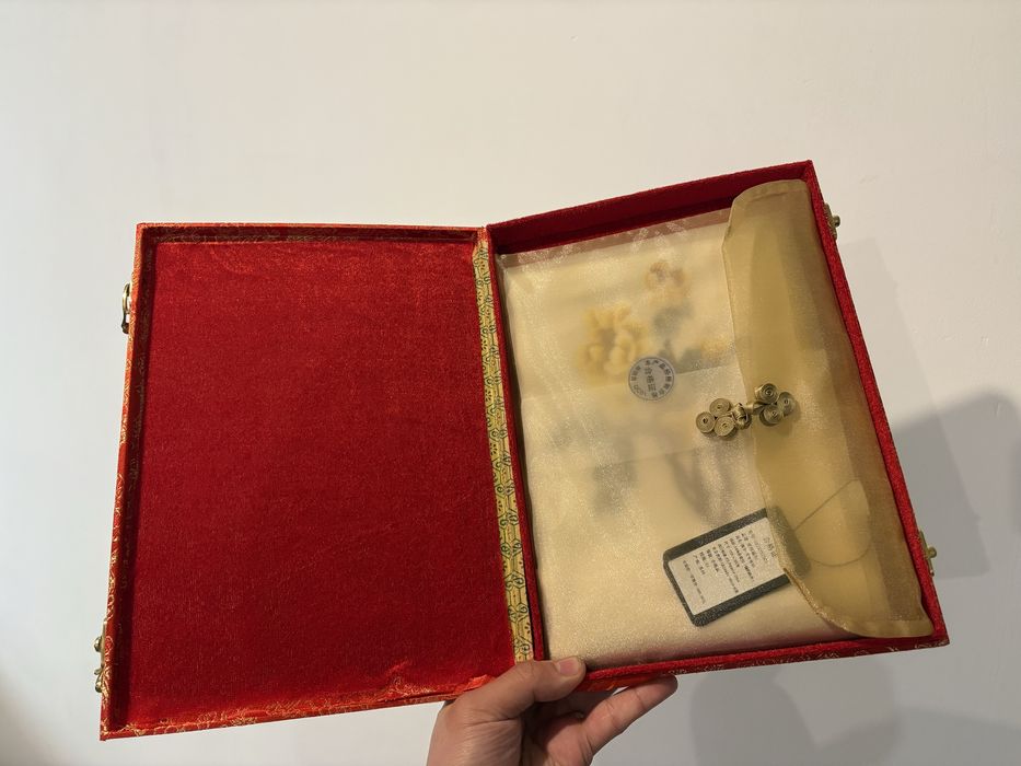 Шовковий шарф 芳华依旧 (ручна робота)