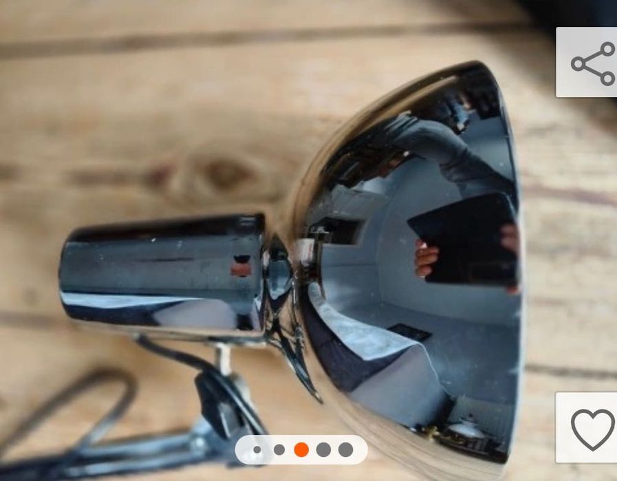 Oryginalna lampa elektryczna na biurko. IKEA do naprawy za czekoladę