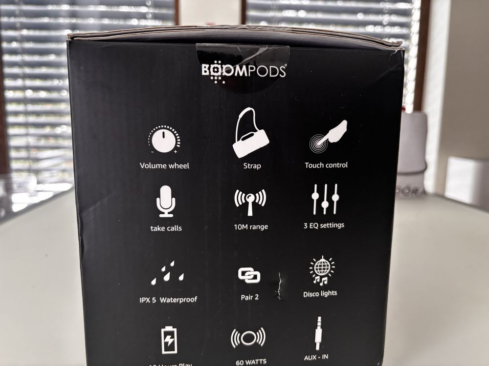 Przenośny głośnik bluetooth Boompods Rhythm 60