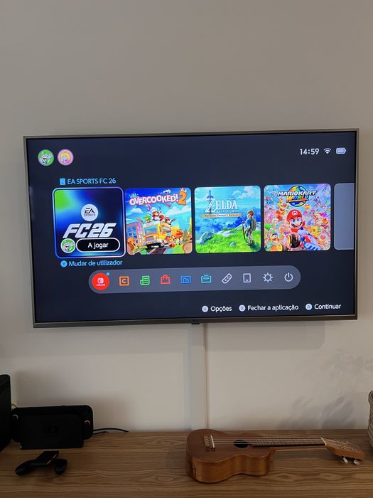 Nintendo Switch 2 - com jogos e acessórios