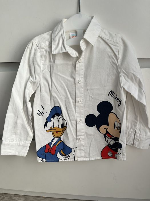 Biala koszula, rozmiar. 86