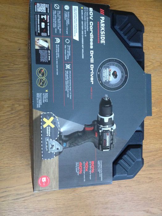 PARKSIDE PERFORMANCE wkrętarka akumulatorowa 20V  bateria ładowarka