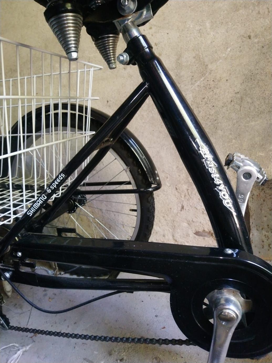 Rower trzykołowy 26" z oświetleniem