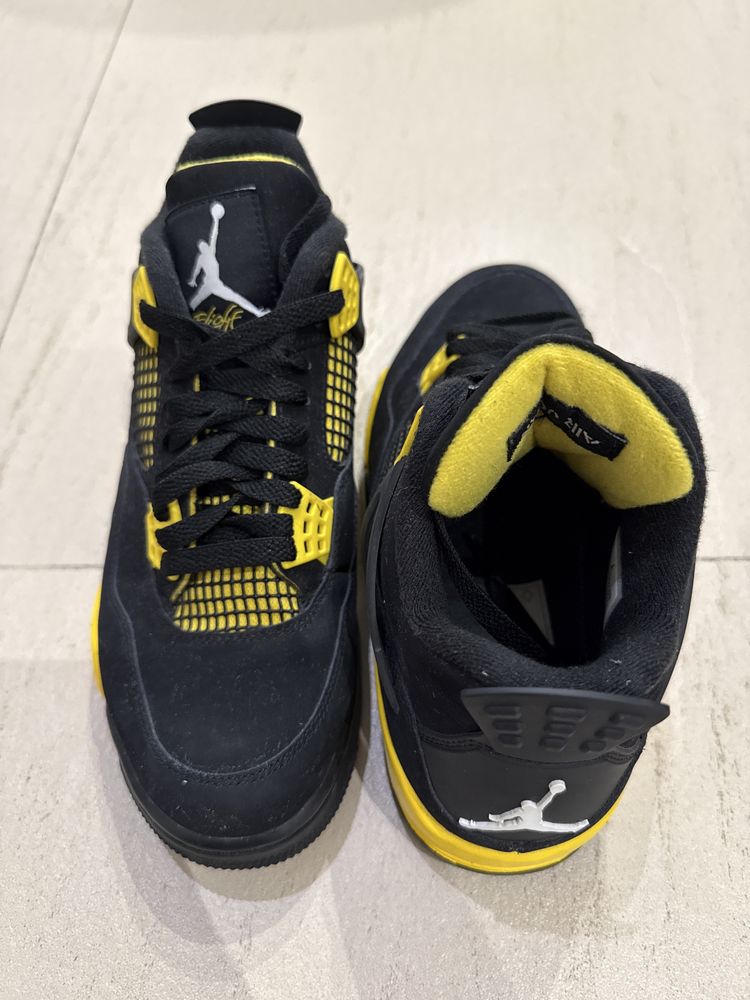 Nike air jordan 4 yellow