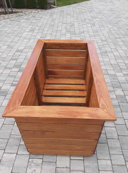 Donica drewniana 132x77x72x60