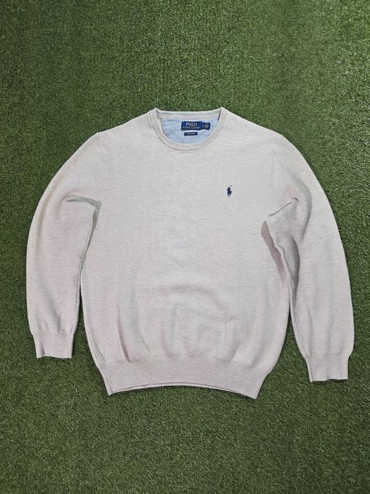 Sweter Męski Relph Lauren r. L kolor beżowy